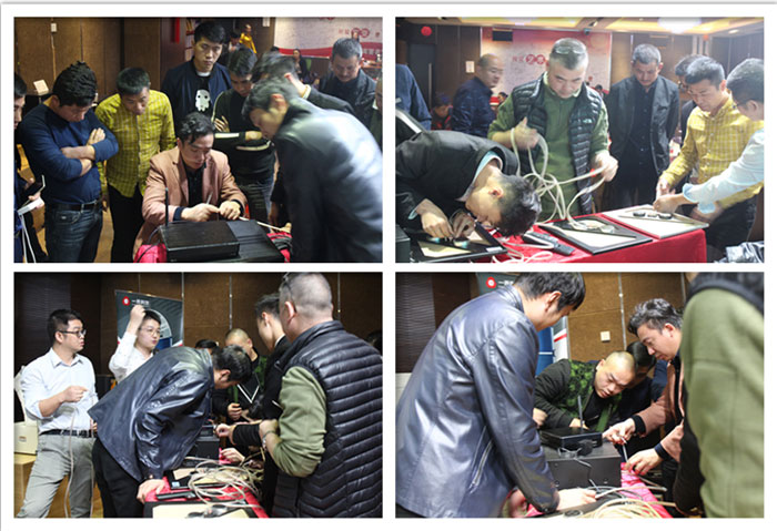 合作伙伴現(xiàn)場踴躍參與實(shí)操