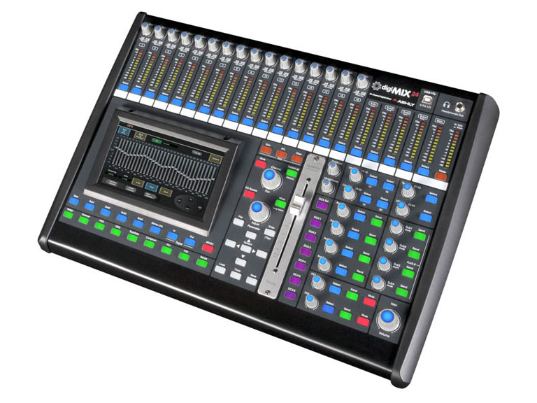 ASHLY雅士尼24通道數字調音臺digiMIX24